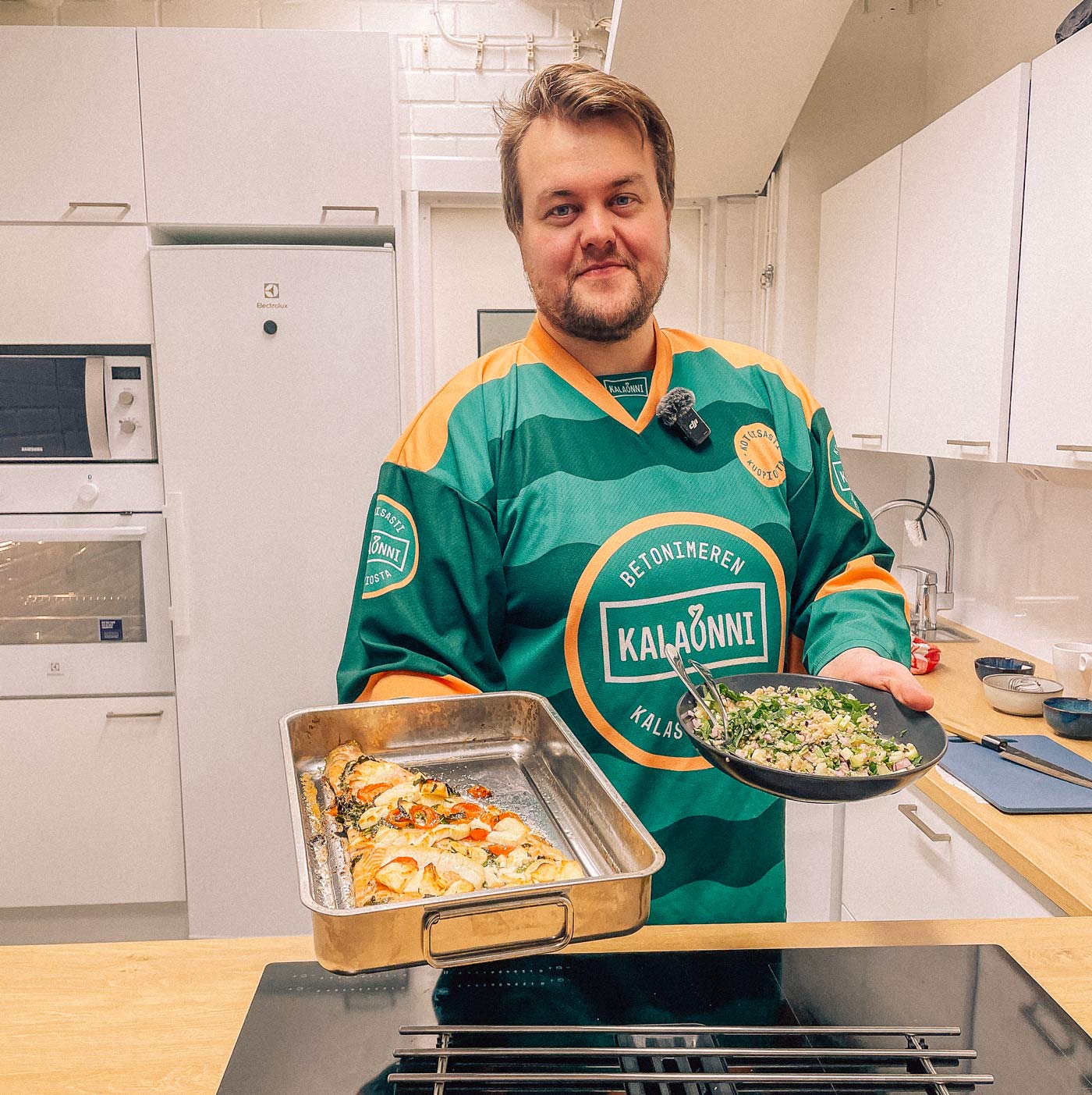 Kalaonni kreikkalainen uunilohi resepti