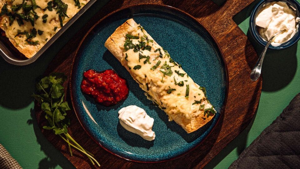 Kalaonni Taco-kirjolohirullat uunissa resepti