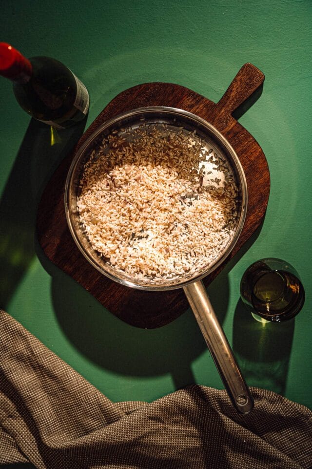 Kalaonni Pippurinen kirjolohi-sienirisotto