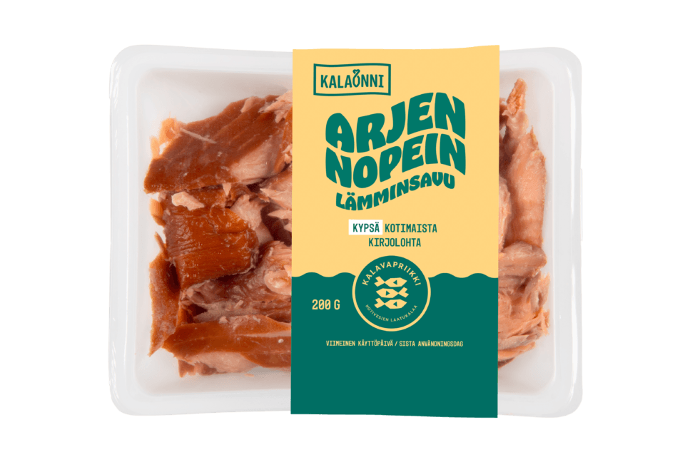 Kalaonni Arjen Nopein lämminsavu