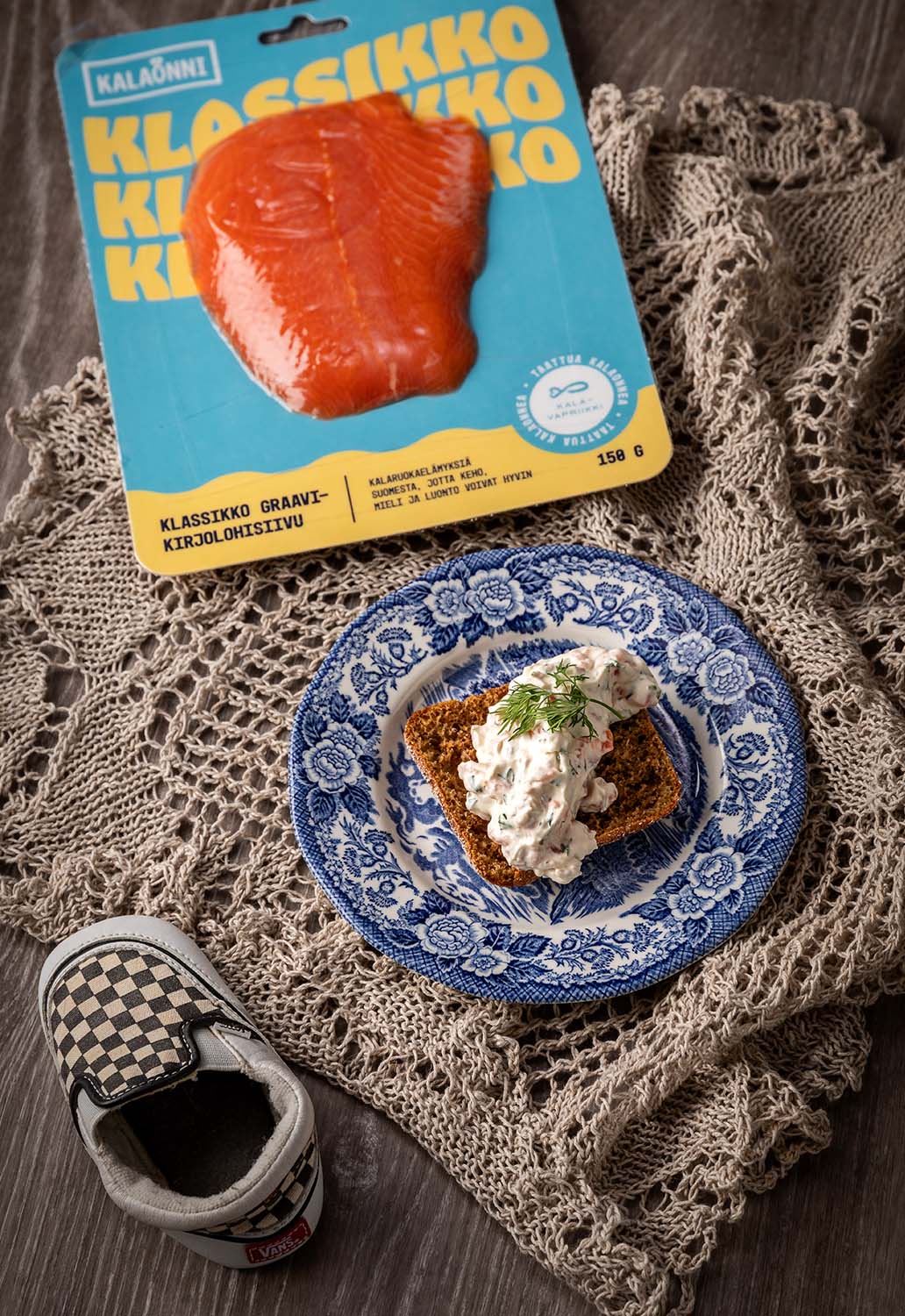 Kalaonni resepti Graavikirjolohi skagen